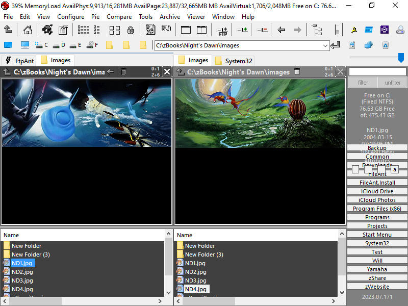 Click to view FileAnt 2010.0.0.612 screenshot